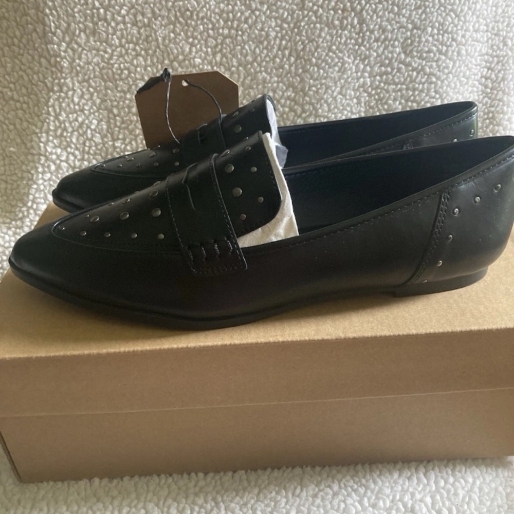FRYE AND CO Elara Women's studded penny loafers Size 7M Brand new in box - Picture 4 of 13
